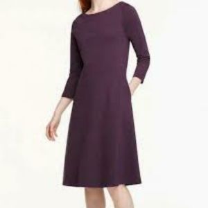 Ann Taylor Purple A Line Dress